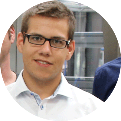 Portrait of Bastian Muffler, Vice President at Aesculap AG, for a customer testimonial