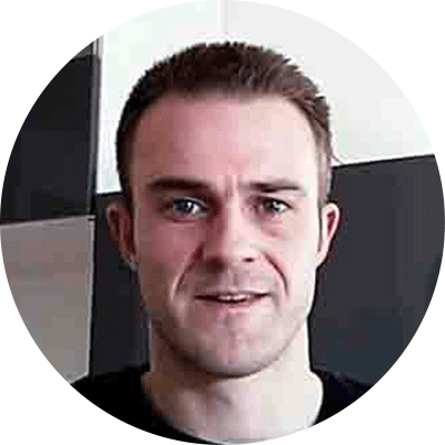 Portrait of Sharp representative providing customer testimonial