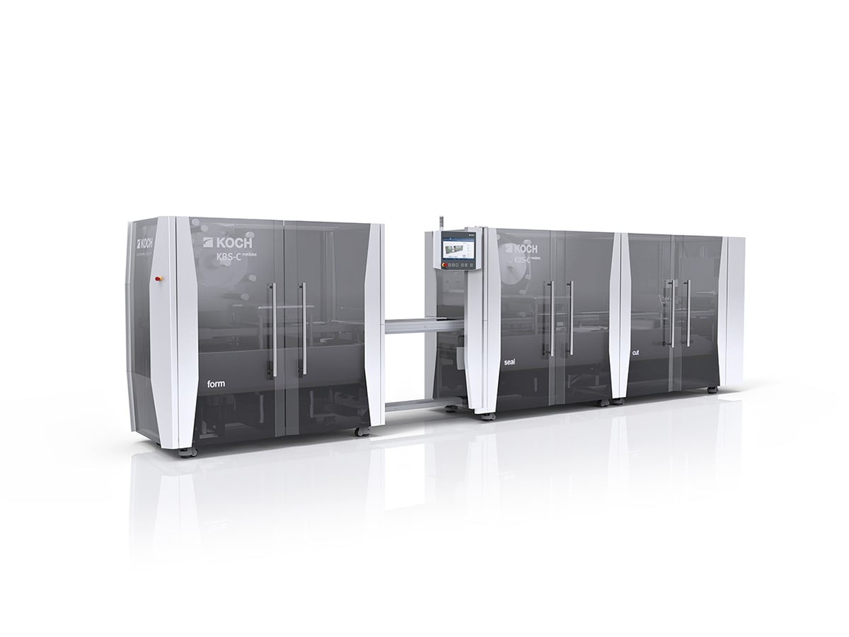 KOCH KBS-C medplus® packaging machine launched in 2020, a medically compliant form-fill-seal system