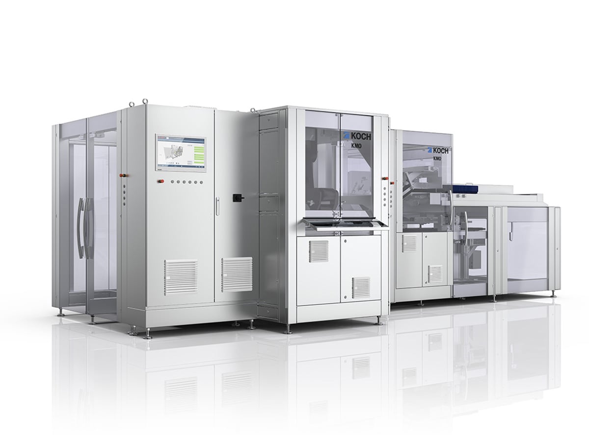 KOCH KMO modular packaging machine with expanded portfolio including a new folding carton processing module, launched in 2026