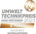 Umwelttechnikpreis Baden-Württemberg 2023, 3rd place in category Materialeffizienz, awarded to KOCH Pac-Systeme