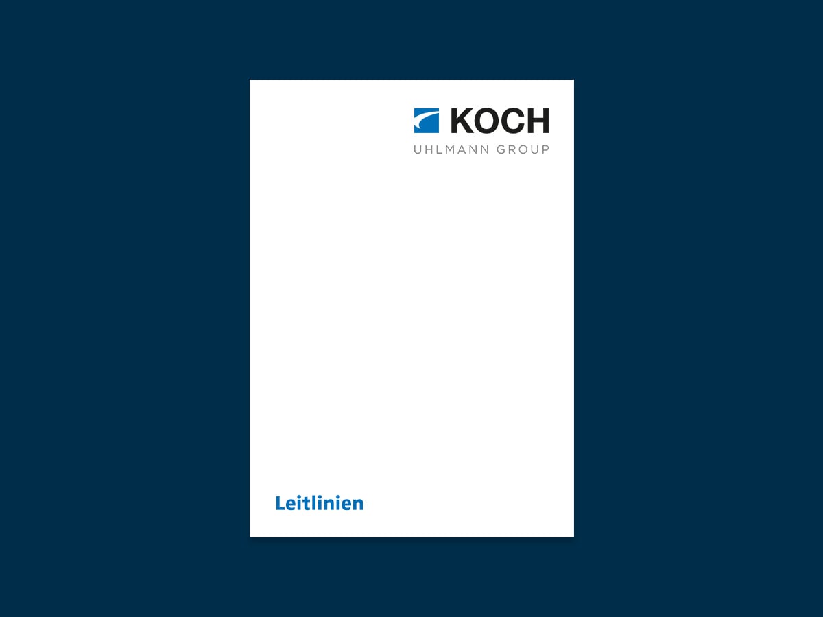 Cover of the KOCH Pac-Systeme Leitlinien document available for download on the Code of Conduct page