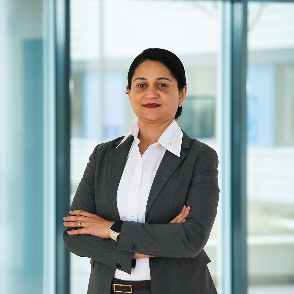 Ashwini S – Contact Person India at KOCH Pac-Systeme Ashwini S, Country Manager India Consumer Goods & Healthcare at KOCH Pac-Systeme