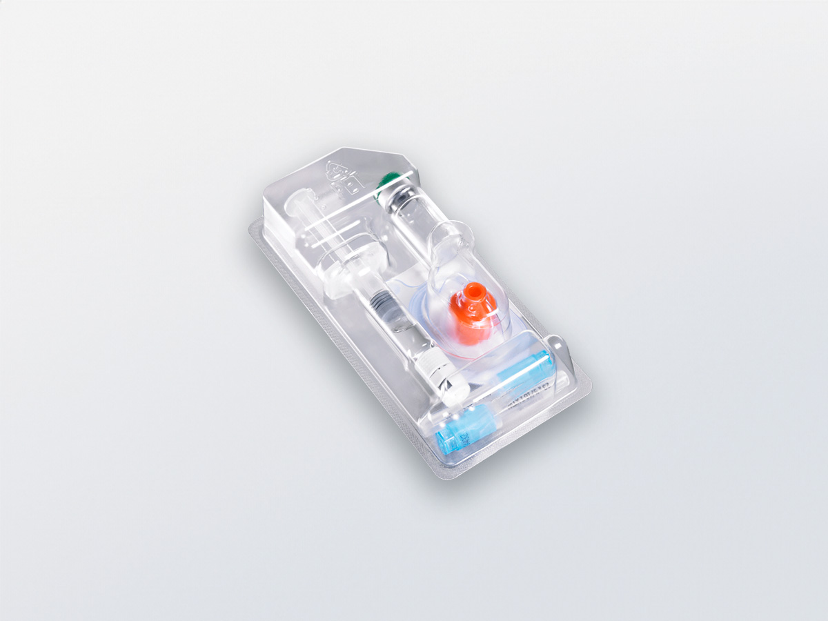 Product tile for other healthcare packaging – Treatment kits, consumables, syringes, needles, instruments